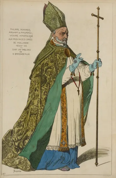 Philippe Rovenius Archeveque De Philipopoli Vicaire Apostolique Aux Provinces Unies De Hollande 1648 55