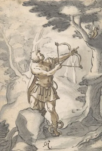 Philoctetes Being Bitten By The Snake