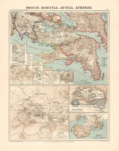 Phocis Boeotia Attica Athenae