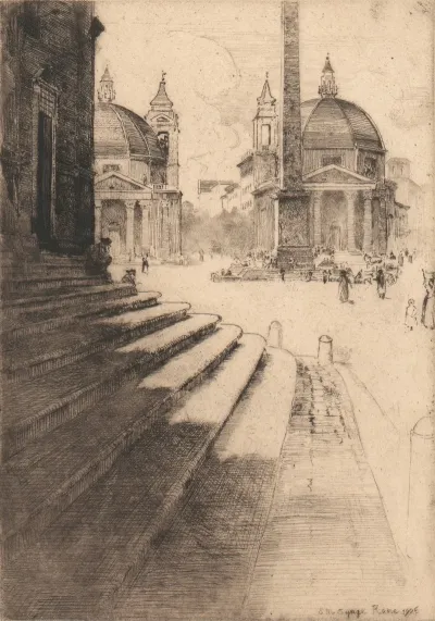 Piazza Del Popolo Rome
