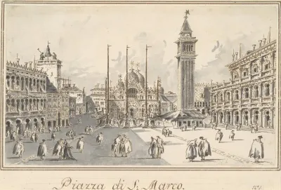 Piazza San Marco Looking Toward The Basilica
