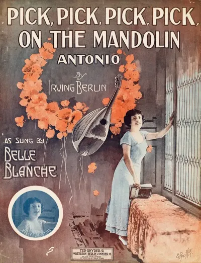 Pick Pick Pick Pick On The Mandolin Antonio