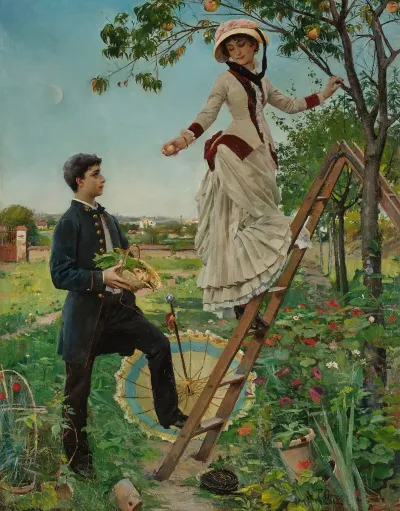 Picking Peaches 3