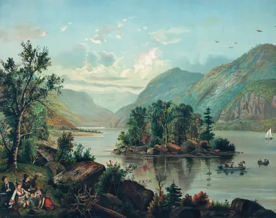 Picnic At Lake George