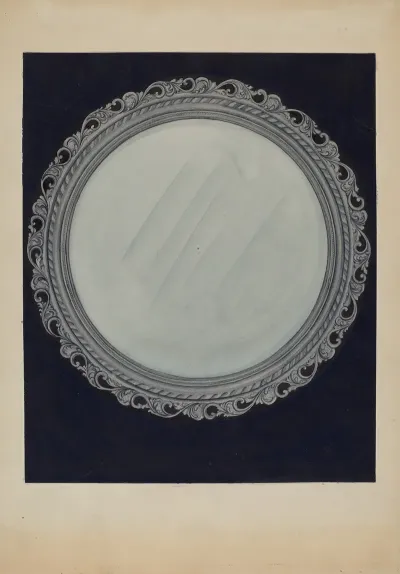 Picture Frame Carved Wood