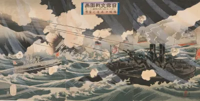 Pictures Of The Russo Japanese Conflict Number Four Second Attack On Port Arthur At 300 A M On February 13 During A Snowstorm