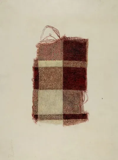 Piece Of Homespun Wool