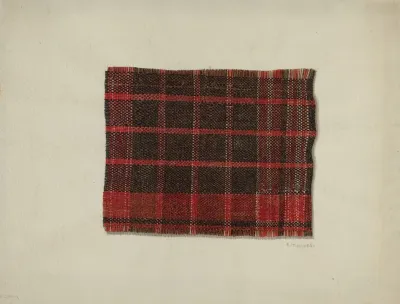Piece Of Wool Plaid