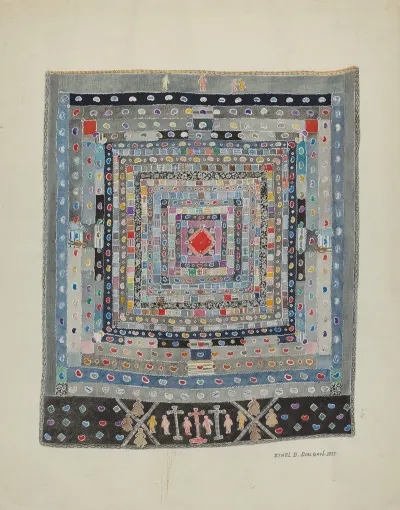 Pieced Bed Cover