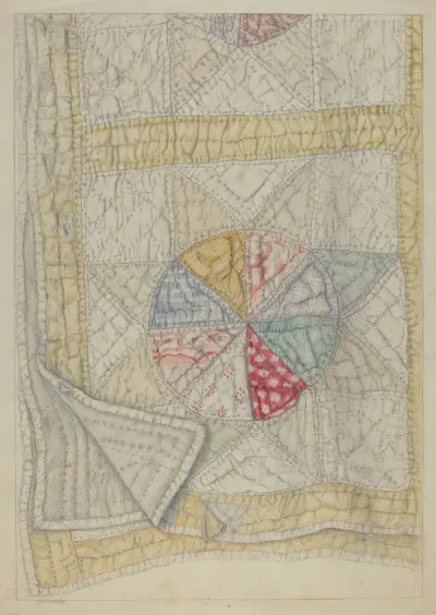 Pieced Quilt Star Pattern