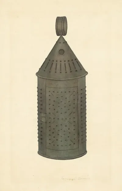 Pierced Tin Lantern 2