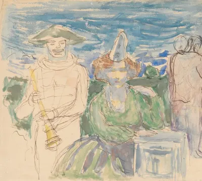 Pierotka And Harlequin