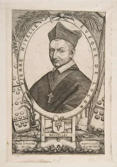 Pierre Nivelle Bishop Of Lucon After Lasne