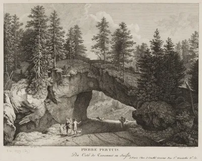 Pierre Pertuis Du Cote De Tavannes En Suisse