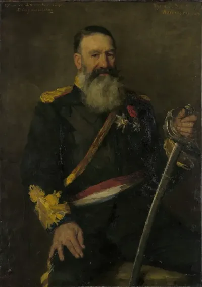 Piet J Joubert 1831 1900 Commandant Generaal Van De Zuidafrikaanse Republiek