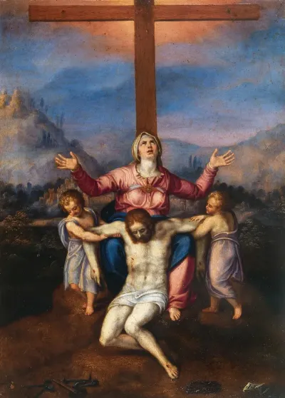 Pieta After Michelangelo Buonarroti