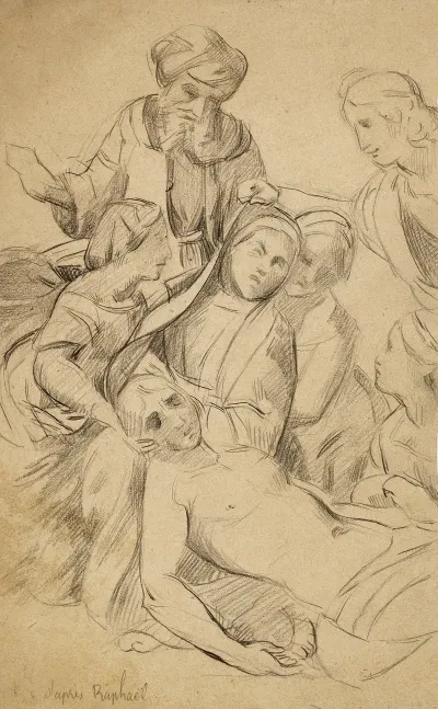 Pieta Dapres Raphael