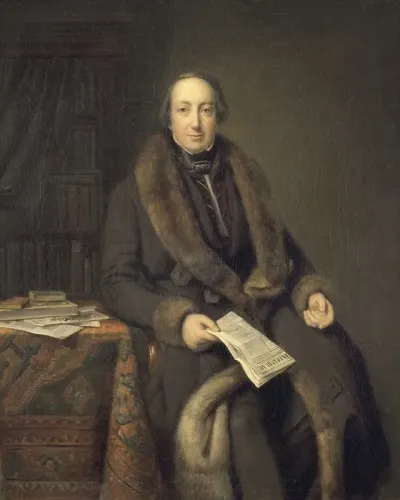 Pieter Arnold Diederichs 1804 74 Boekhandelaar Te Amsterdam En Oprichter Van Het Algemeen Handelsblad In 1828