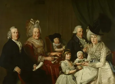 Pieter De Clercq 1731 1807 And His Family