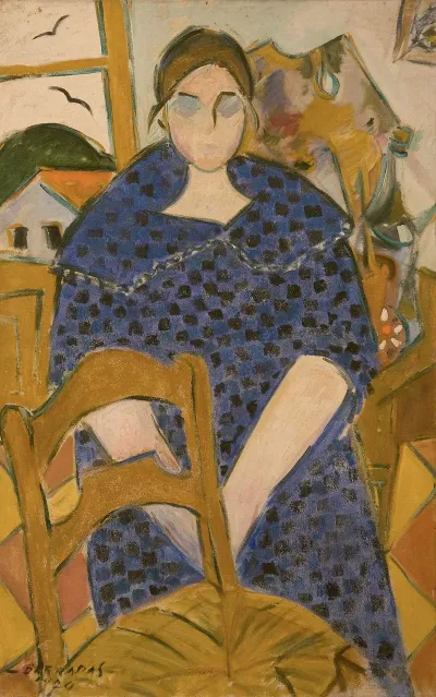 Pilar Retrato De Su Esposa