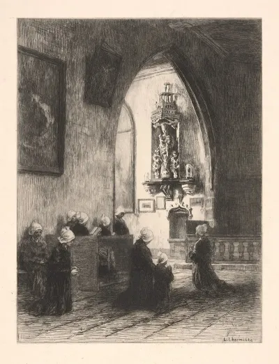 Pilgrimage To The Virgin Of Kersaint