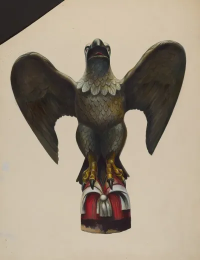 Pilot House Figure Eagle 2