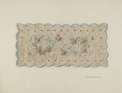 Pin Cushion Doily