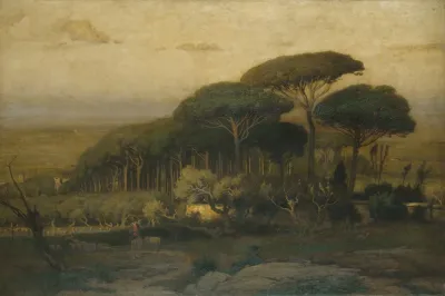 Pine Grove Of The Barberini Villa