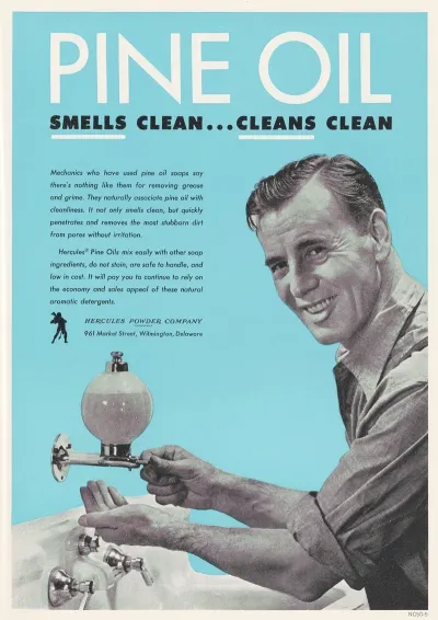 Pine Oil Smells Clean Cleans Clean 3