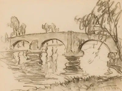Pink Bridge Sonning 2