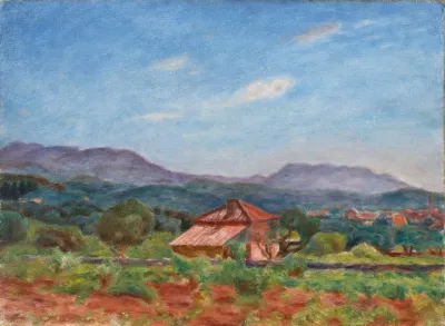 Pink House Near La Ciotat