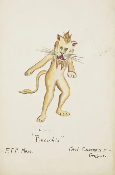 Pinocchio Lion Lion Suit