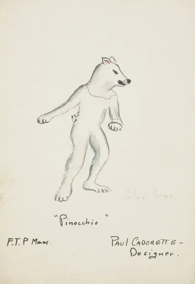Pinocchio Polar Bear