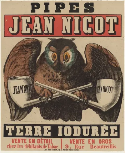 Pipes Jean Nicot Terre Ioduree