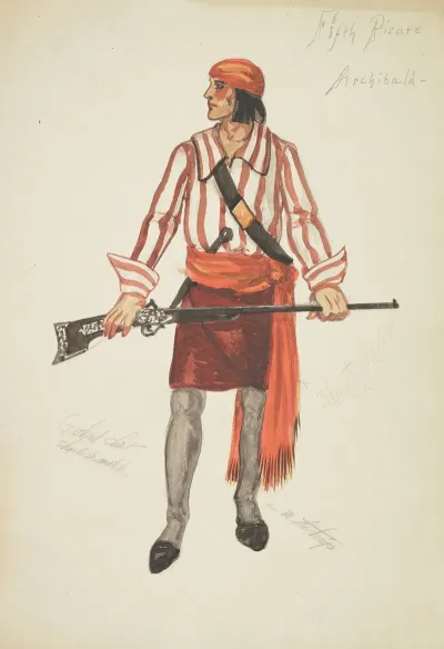 Pirates Of Penzance Fifth Pirate Archibald