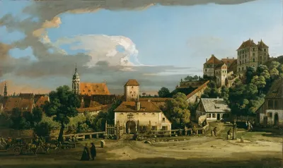 Pirna The Obertor From The South