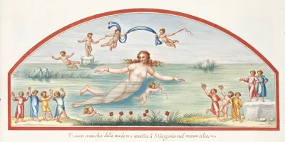 Pittura Anticha Della Medema Stanza A S Gregorio Nel Monte Celio