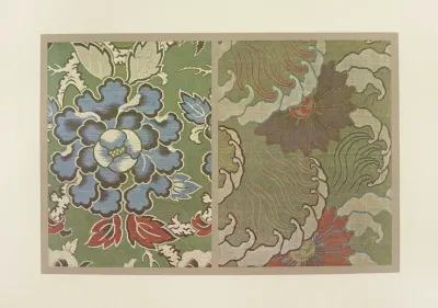 Pivoines Fleurs Stylisees