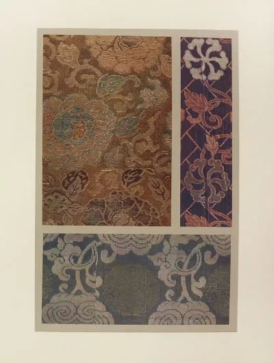 Pivoines Stylisees Fleurs Stylisees Motifs Ornementaux