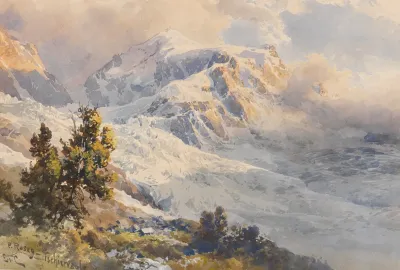 Piz Roseg Tschiervagletscher