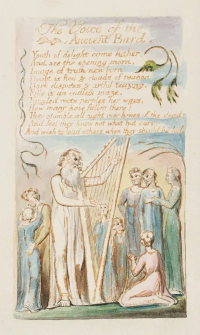 Pl 22 The Voice Of The Ancient Bard