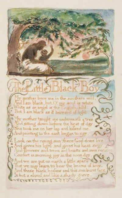 Pl 25 The Little Black Boy