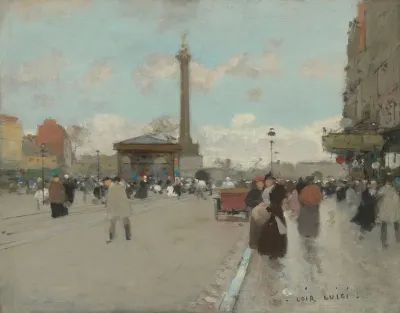 Place De La Bastille Paris
