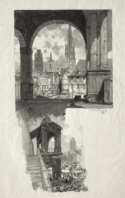 Place De La Haute Vieille Tour Edicule De La Fierte