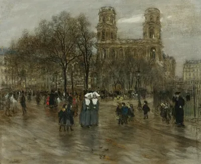 Place St Sulpice Paris