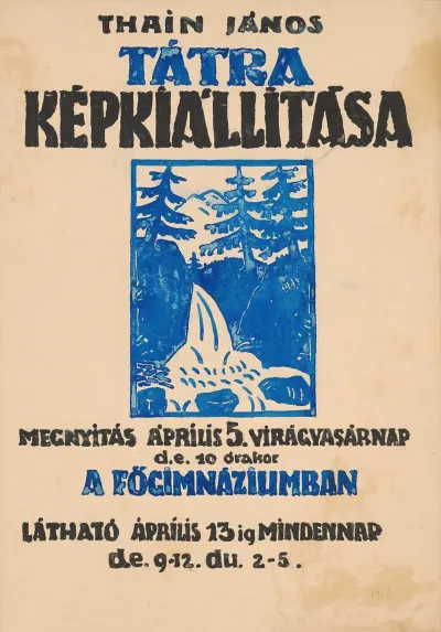 Plagat K Vystave Tatranskych Motivov
