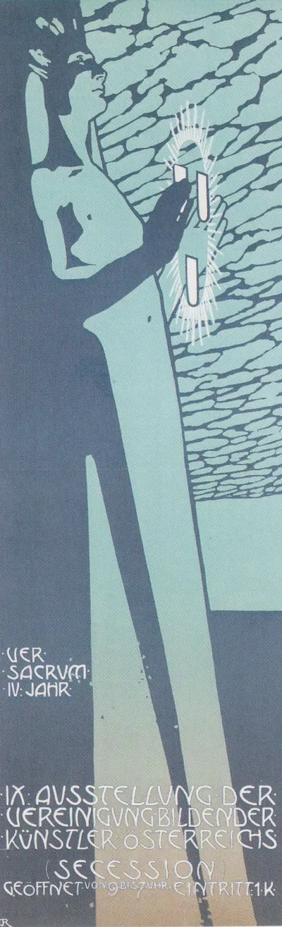 Plakat Zur Ix Ausstellung Der Wiener Secession