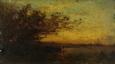 Plan Deau Soleil Couchant Au Revers Deux Etudes