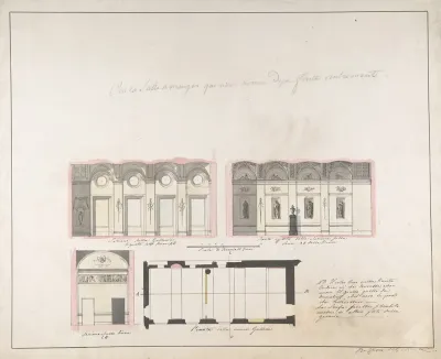 Plan Della Nuova Galleria
