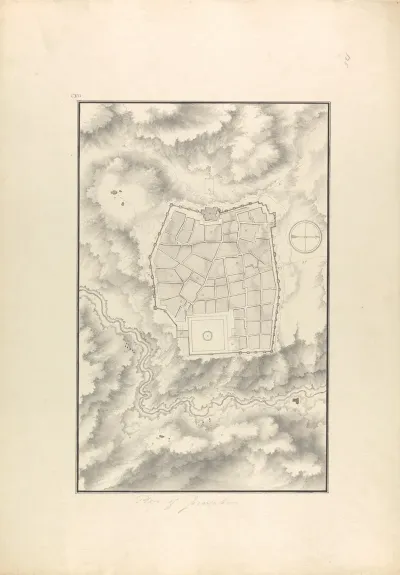 Plan Of Jerusalem